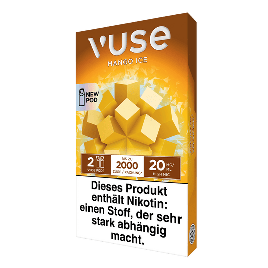 2x Vuse Pod Mango Ice Nic Salts 20mg