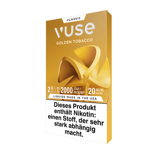 2x Vuse Pod Golden Tobacco Nic Salts 20mg