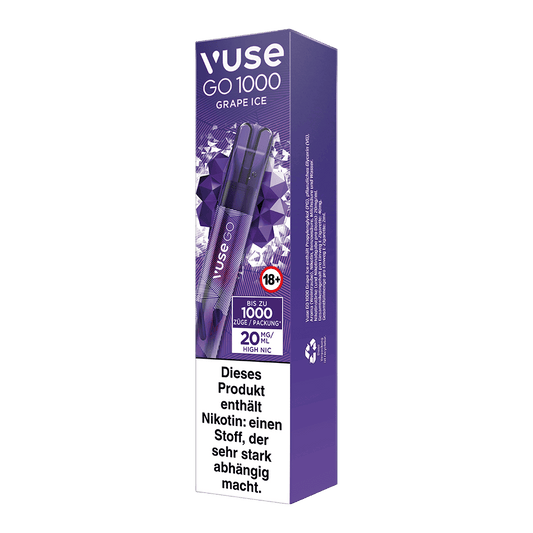Vuse GO 1000 Grape Ice 20mg Einweg E-Zigarette