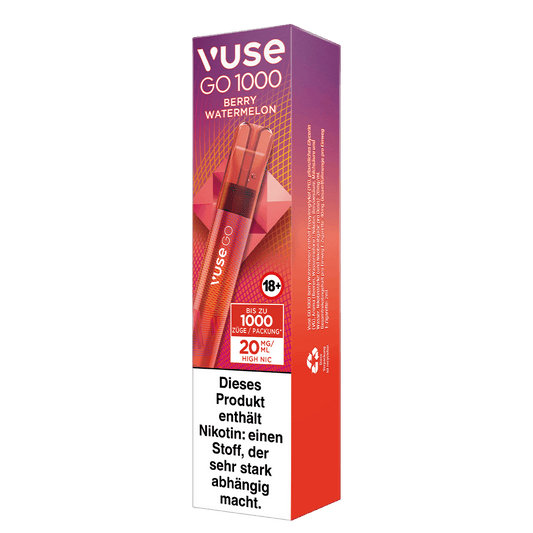 Vuse GO 1000 Berry Watermelon 20mg Einweg E-Zigarette
