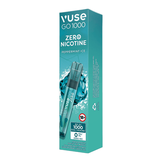 Vuse GO 1000 Peppermint Ice 0mg Einweg E-Zigarette
