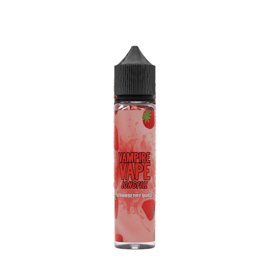 Vampire Vape Longfill - Strawberry Burst - 10ml Aroma in 60ml Flasche