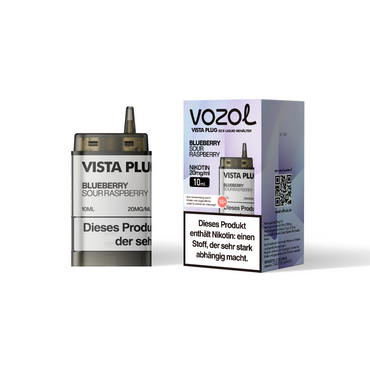 [Paket] 5x Vozol Vista Plug Ez Blueberry Sour Raspberry Pod Set