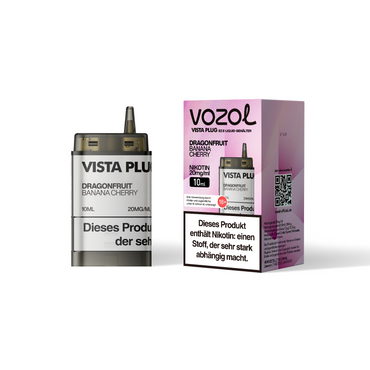 [Paket] 5x Vozol Vista Plug Ez Dragonfruit Banana Cherry Pod Set