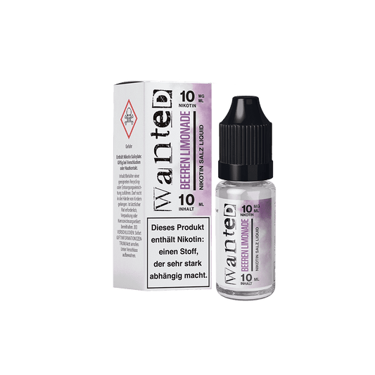 Wanted Nikotinsalz Beeren Limonade Overdosed Liquid