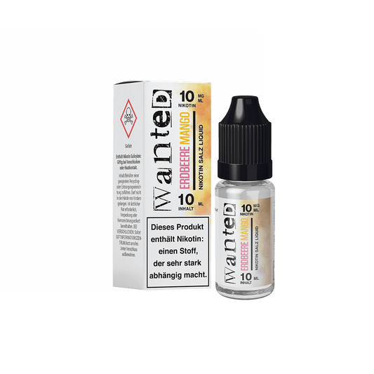 Wanted Nikotinsalz Erdbeere Mango Overdosed Liquid