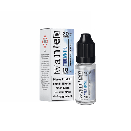 Wanted Nikotinsalz - Trbe Mnthl - Overdosed 10ml Liquid 20mg