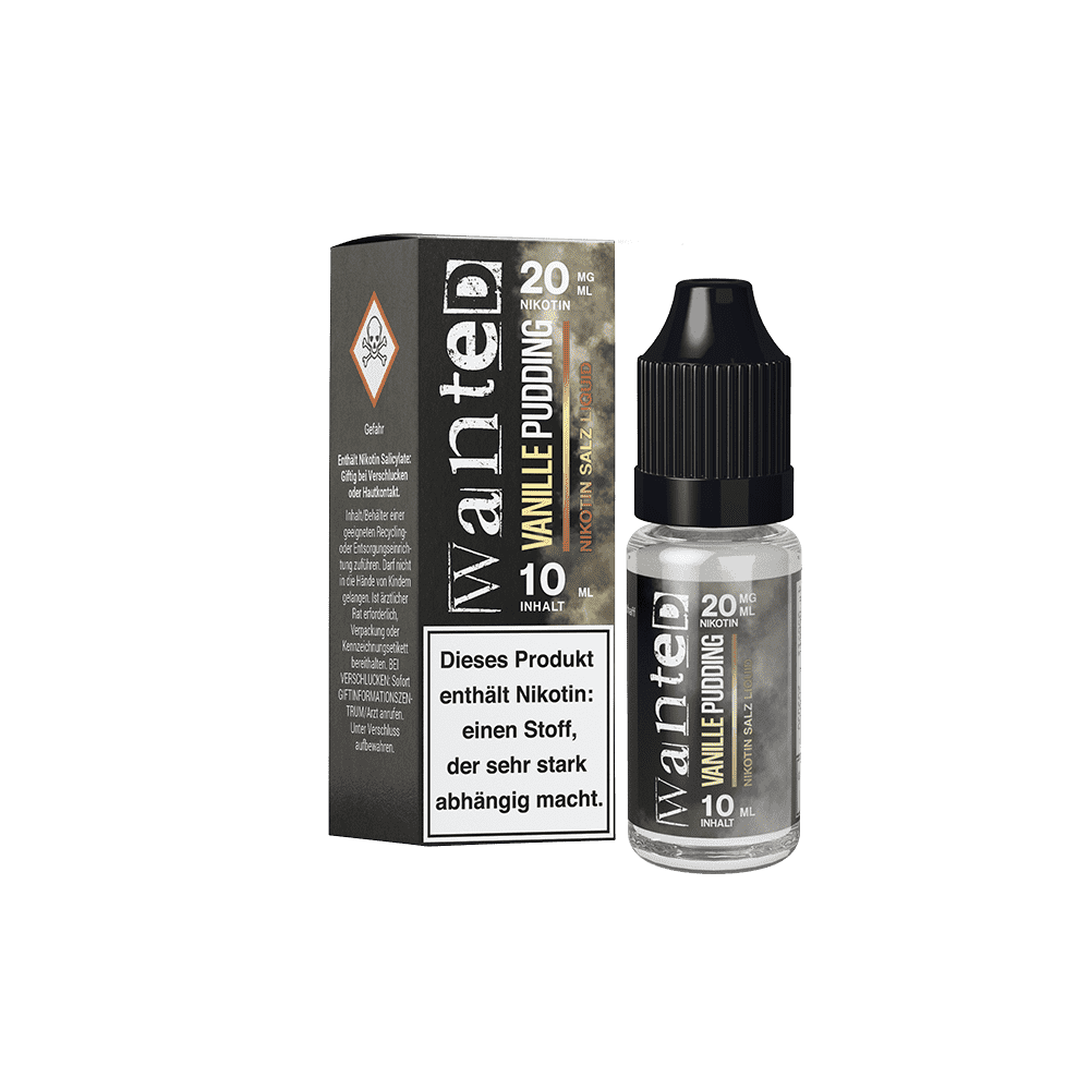 Wanted Nikotinsalz - Vanillepudding - Overdosed 10ml Liquid 20mg