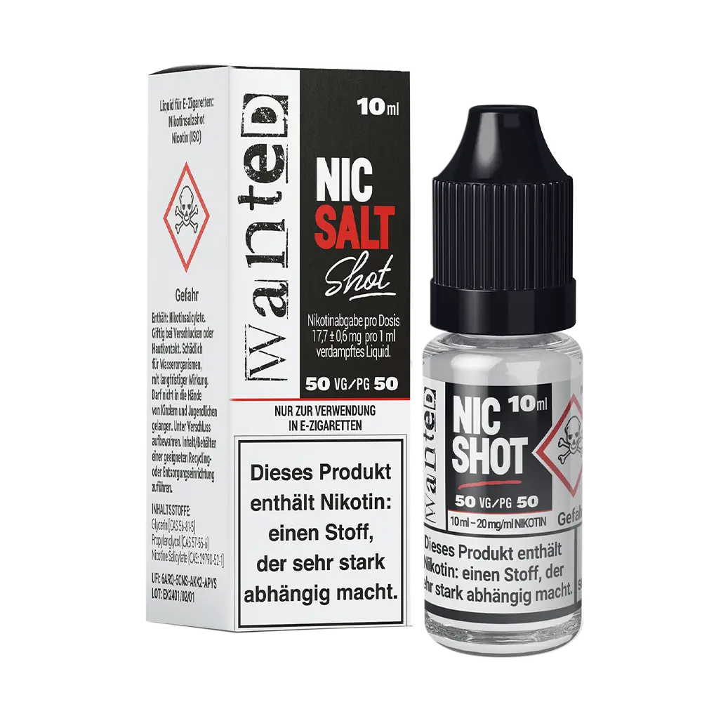 Wanted Salz Shot 20mg/ml