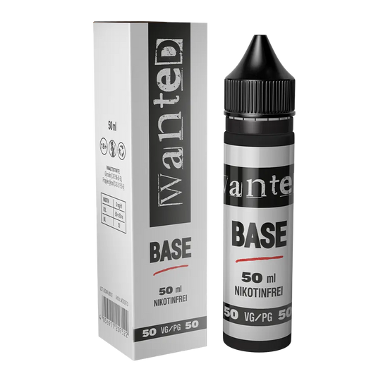 Wanted Base 50/50 50ml in 60ml Flasche