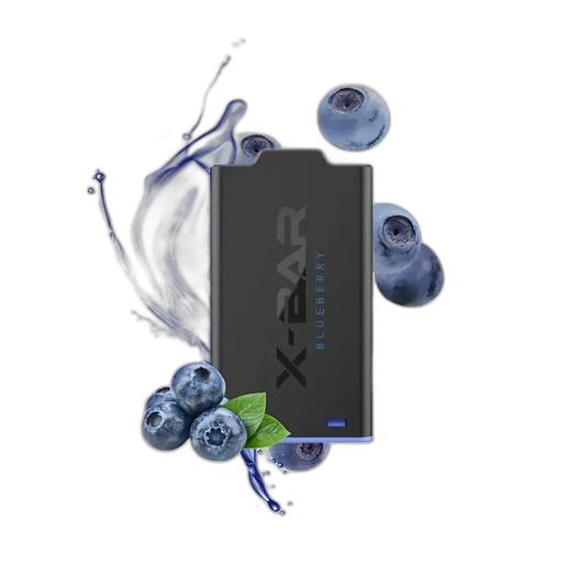 X-Bar - X-Shisha Pod - Blueberry - 7ml 0mg