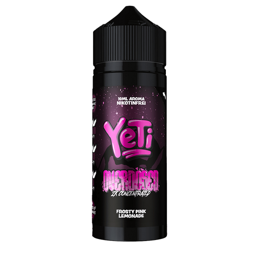 Yeti Longfill - Frosty Pink Lemonade - Overdosed 10ml Aroma in 120ml Flasche