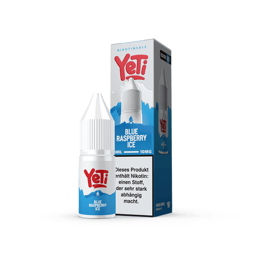 Yeti Summit Nikotinsalz - Blue Raspberry Ice - Overdosed 10ml Liquid 10mg