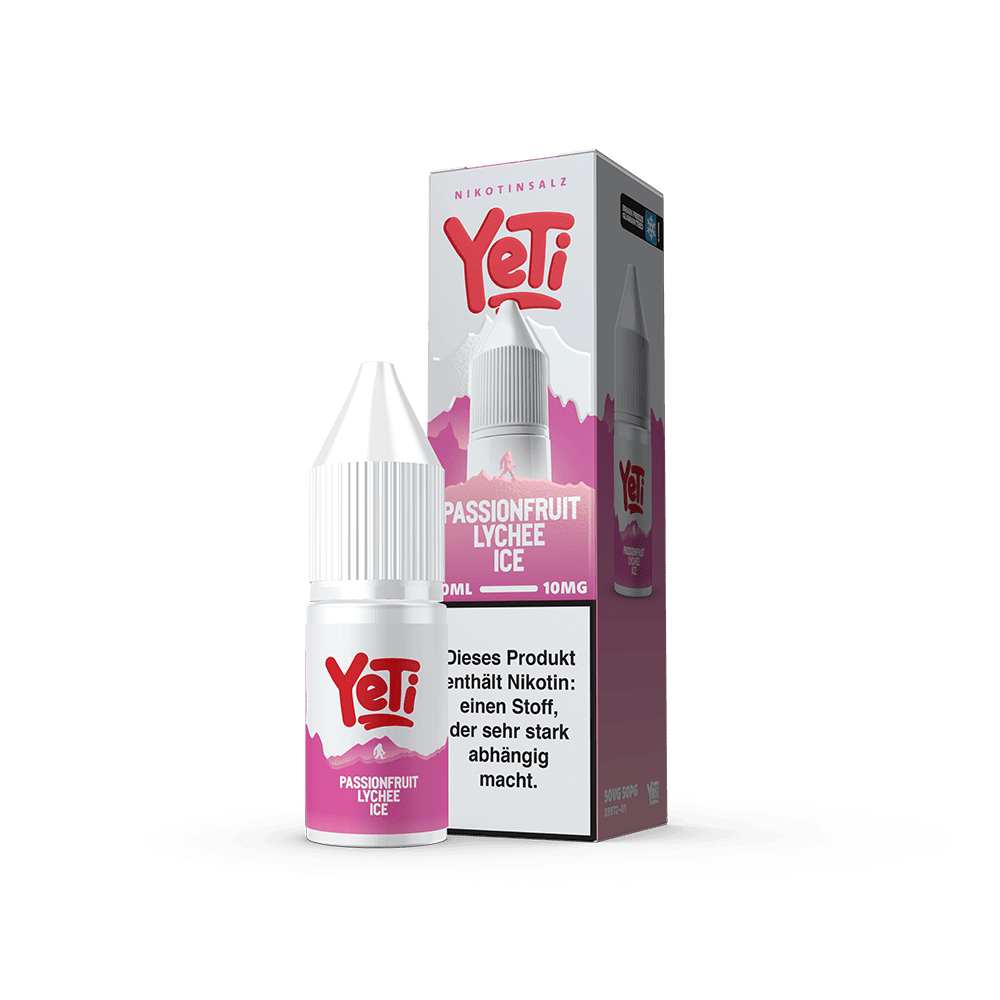 Yeti Summit Nikotinsalz Passionfruit Lychee Ice Overdosed Liquid