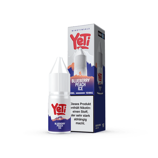 Yeti Summit Nikotinsalz - Blueberry Peach Ice - Overdosed 10ml Liquid 10mg