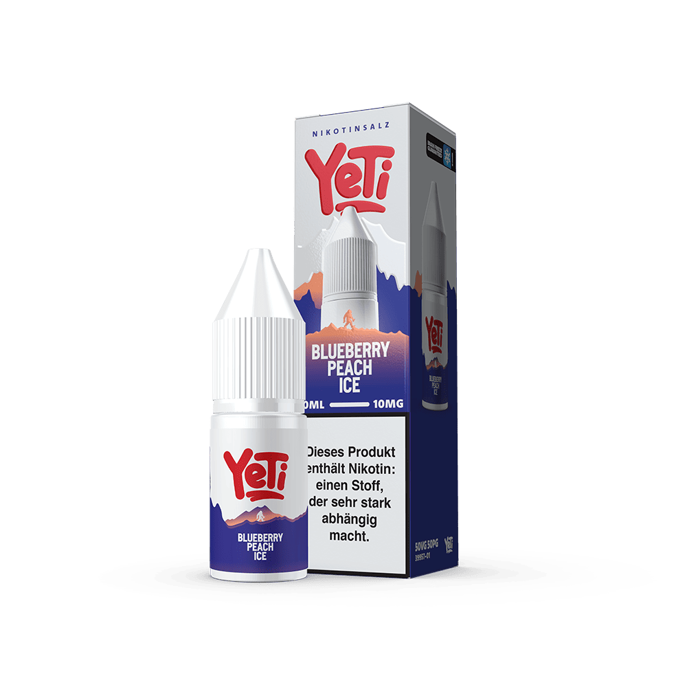 Yeti Summit Nikotinsalz Blueberry Peach Ice Overdosed Liquid