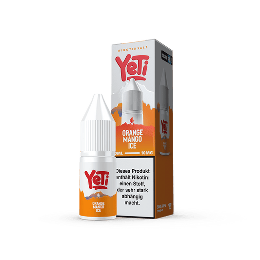 Yeti Summit Nikotinsalz - Orange Mango Ice - Overdosed 10ml Liquid 10mg