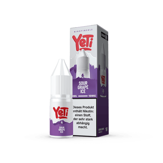 Yeti Summit Nikotinsalz Sour Grape Ice Overdosed Liquid
