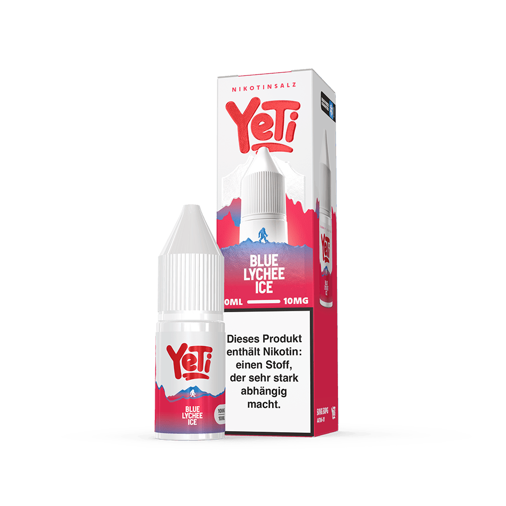 Yeti Summit Nikotinsalz - Blue Lychee Ice - Overdosed 10ml Liquid 10mg