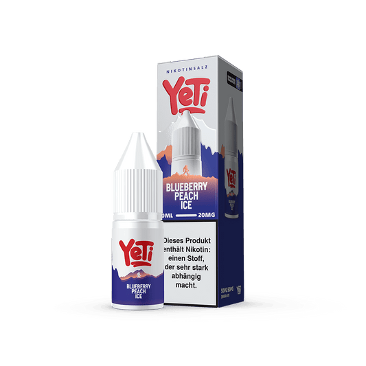 Yeti Summit Nikotinsalz - Blueberry Peach Ice - Overdosed 10ml Liquid 20mg