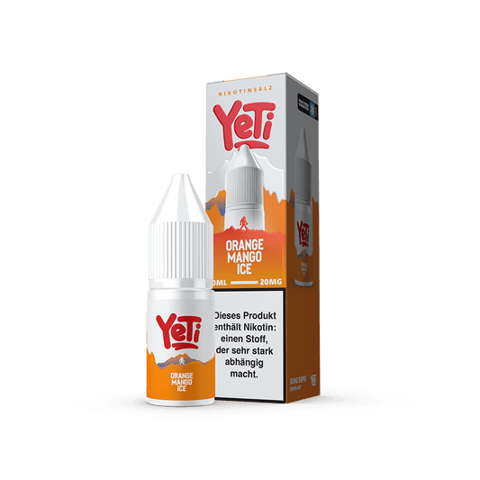 Yeti Summit Nikotinsalz - Orange Mango Ice - Overdosed 10ml Liquid 20mg