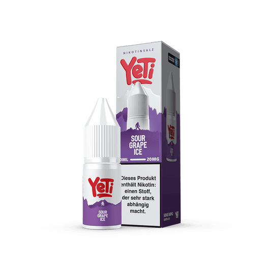 Yeti Summit Nikotinsalz - Sour Grape Ice - Overdosed 10ml Liquid 20mg