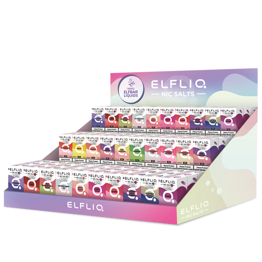 ELFLIQ - Nikotinsalz Liquid - Leer-Display