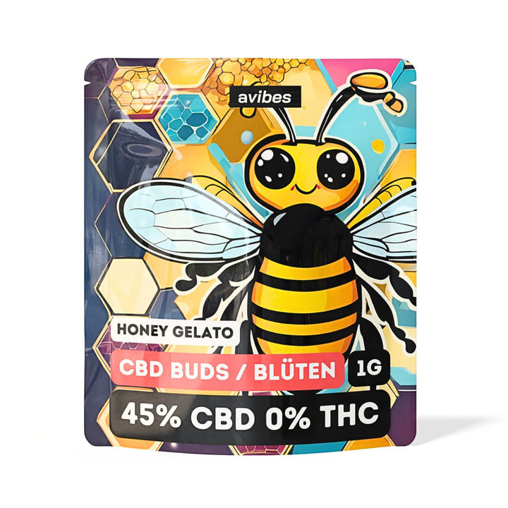 avibes CBD Blüte - Honey Gelato 45% 1g