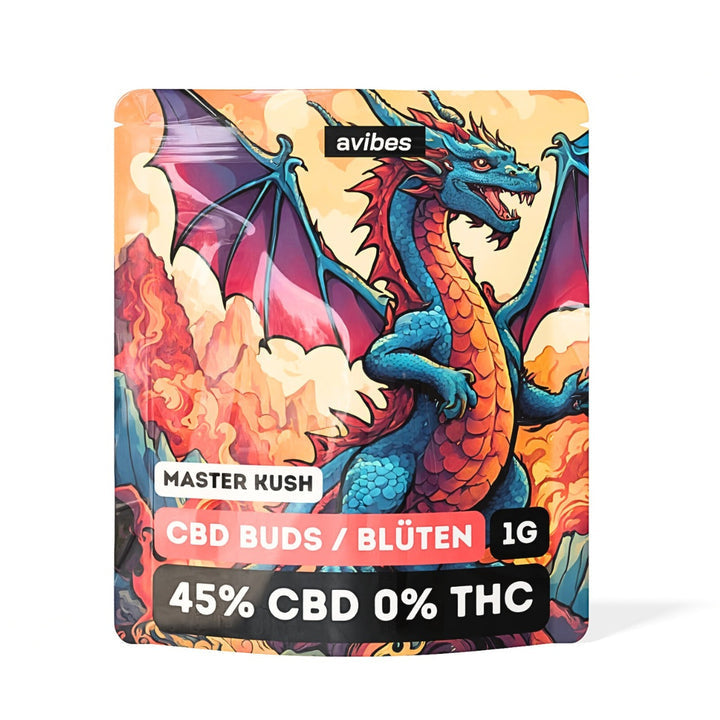 avibes CBD Blüte - Master Kush 45% 1g