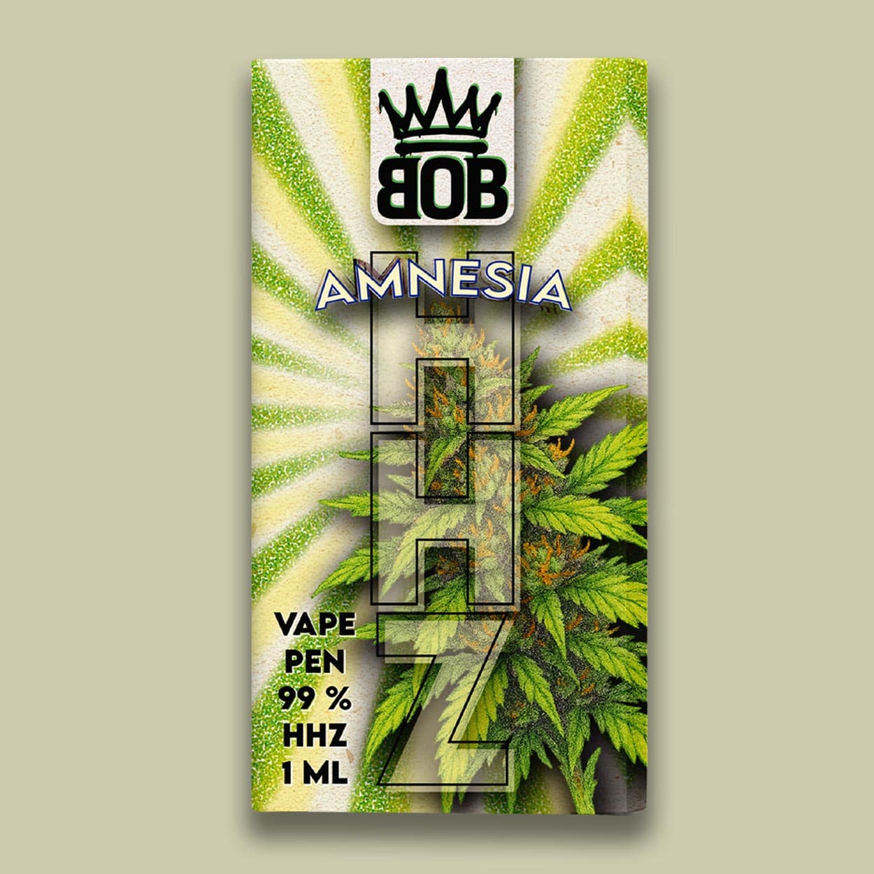 BOB HHZ Vape - Amnesia 1ml