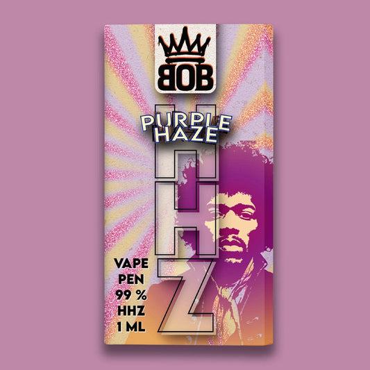 BOB HHZ Vape - Purple Haze 1ml