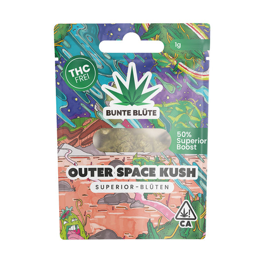 Bunte Blüte Superior Blend Blüte - Outer Space Kush 50% 1g