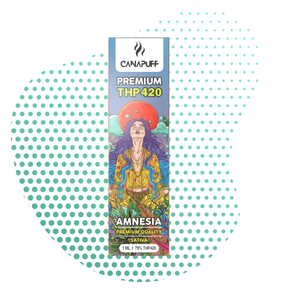 Canapuff THP420 Vape - Amnesia 1ml