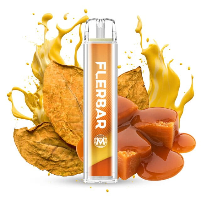 Flerbar Vape Einweg E-Zigarette Caramel Tobacco 2% Nikotin
