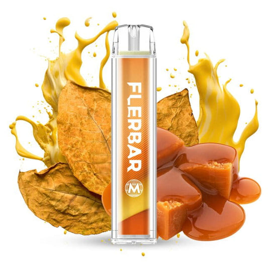 Flerbar Vape Einweg E-Zigarette Caramel Tobacco 2% Nikotin