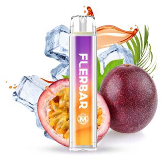 Flerbar Vape Einweg E-Zigarette Passionfruit 2% Nikotin