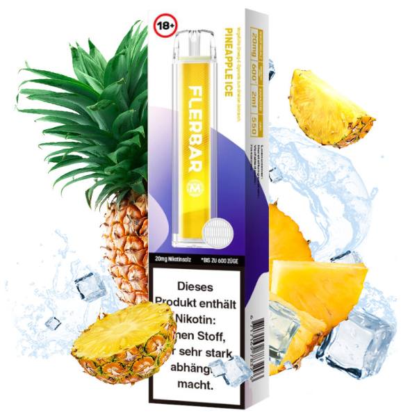 Flerbar Vape Einweg E-Zigarette Pineapple Ice 2% Nikotin