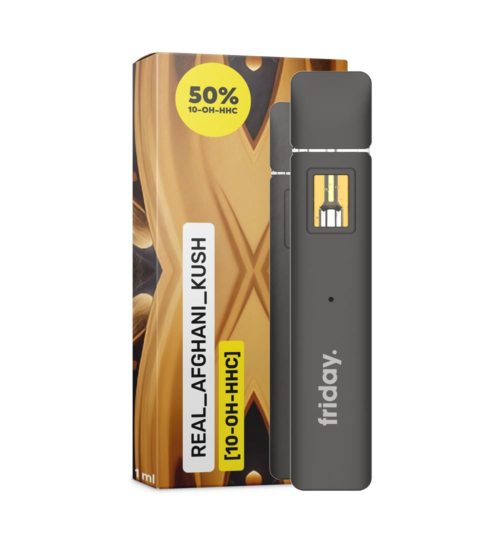 Friday 10-OH-HHC Vape - Real Afghani Kush 1ml
