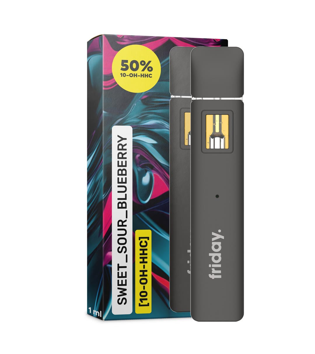 Friday 10-OH-HHC Vape - Sweet Sour Blueberry 1ml