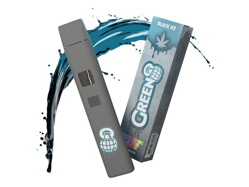Green8 10-OH-Blend Vape - Black Ice 1ml