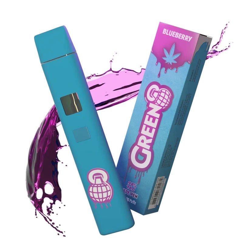 Green8 TAC Vape - Blueberry 1ml