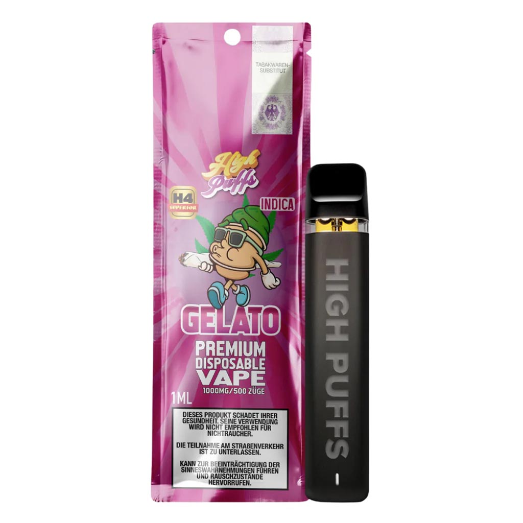 High Puffs H4 Superior Vape - Gelato 1ml
