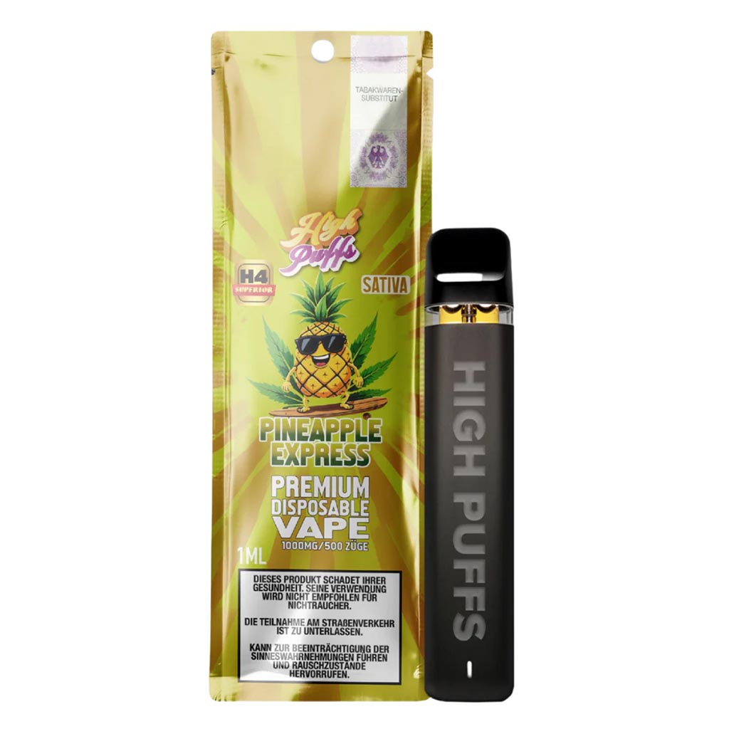 High Puffs H4 Superior Vape - Pineapple Express 1ml