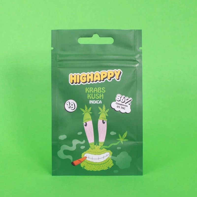 Highappy PHC Blüte - Krabs Kush 86% 1g