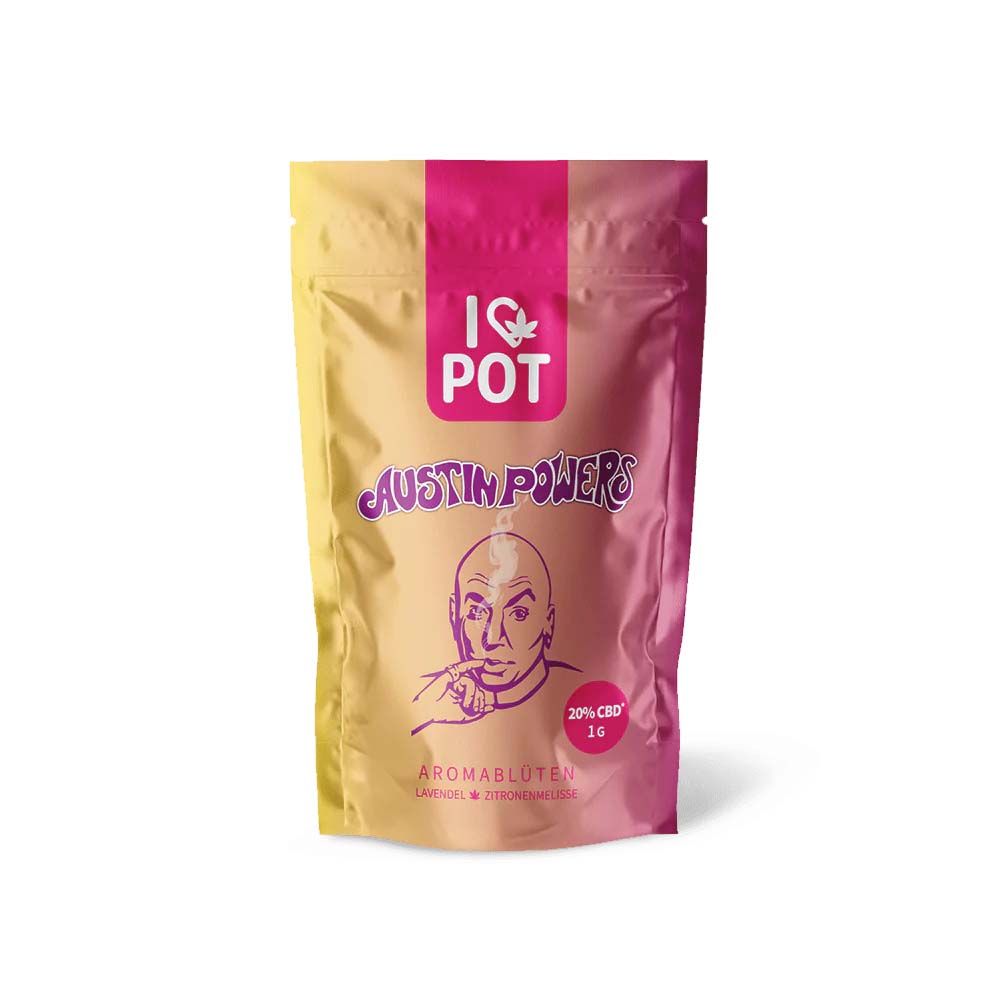 I Love Pot CBD Blüte - Austin Powers 20% 1g