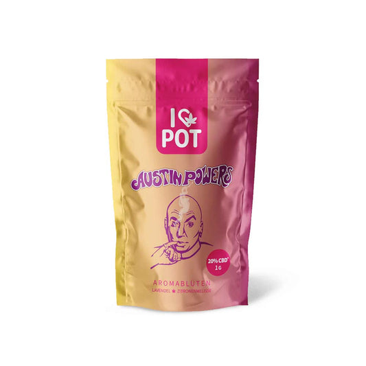 I Love Pot CBD Blüte - Austin Powers 20% 1g