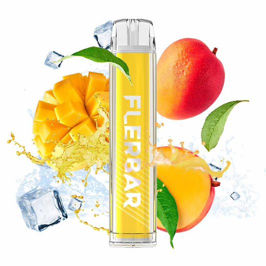 Flerbar Vape Einweg E-Zigarette Mango Ice 2% Nikotin