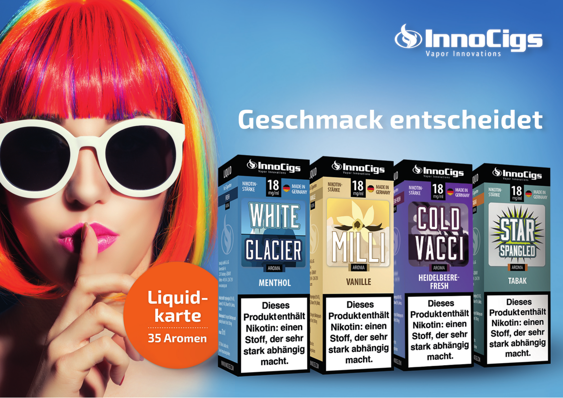 InnoCigs - Liquidkarte