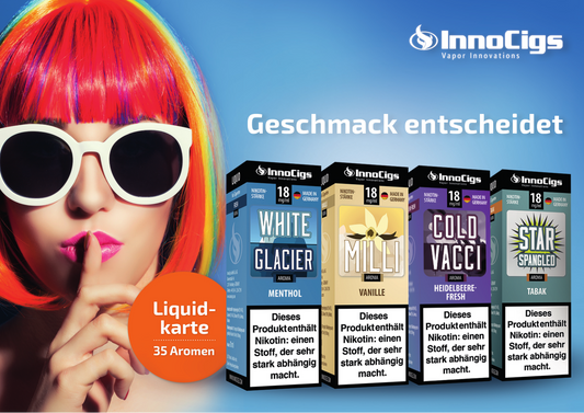 InnoCigs - Liquidkarte