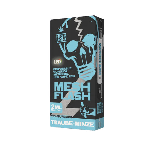 Mesh Flash H2 Superior Blend Vape - Traube Minze 2ml